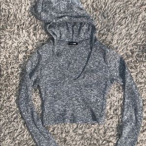 Cropped hoodie